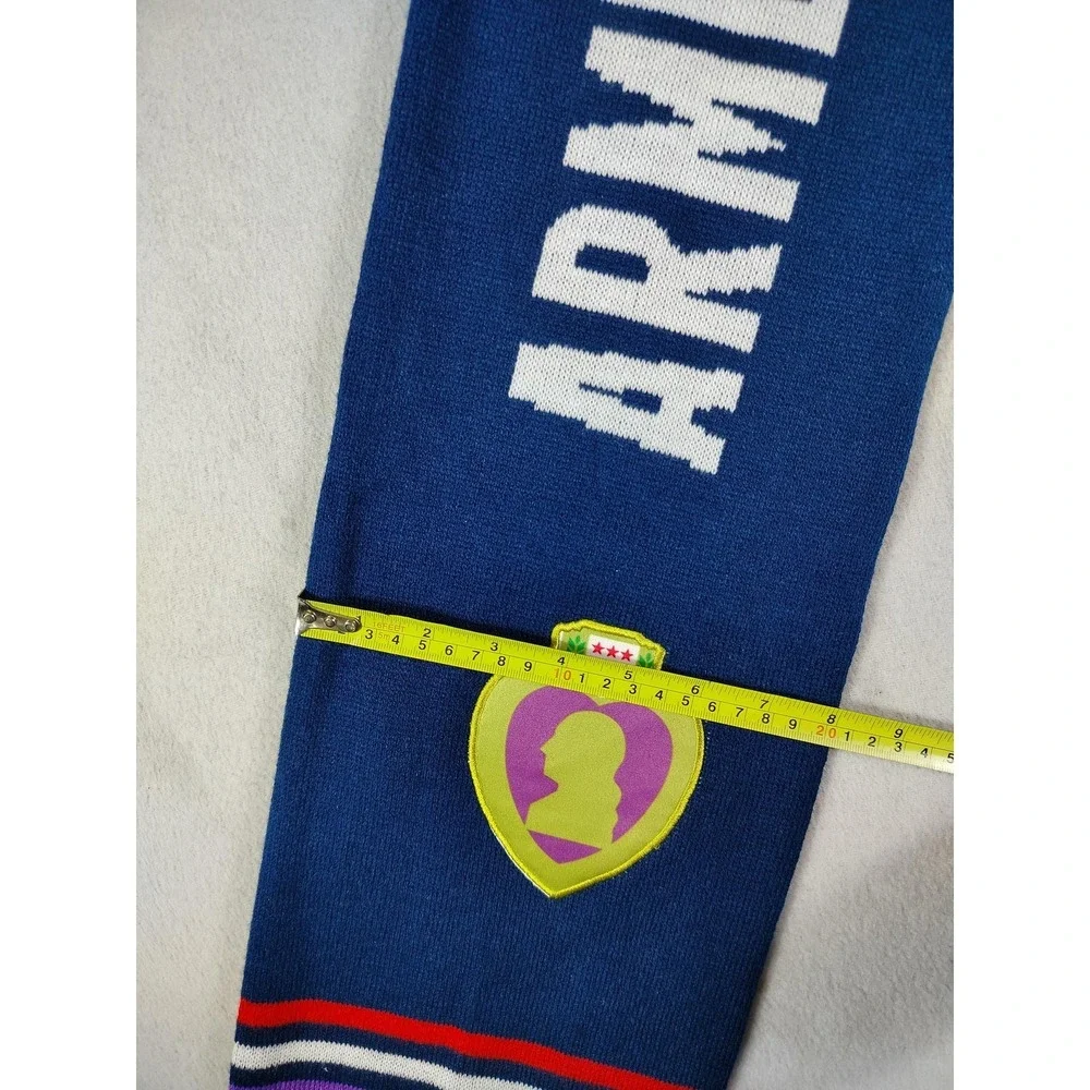 Lockheed Martin Armed Forces Bowl Knit Scarf Mens One Size Blue Football